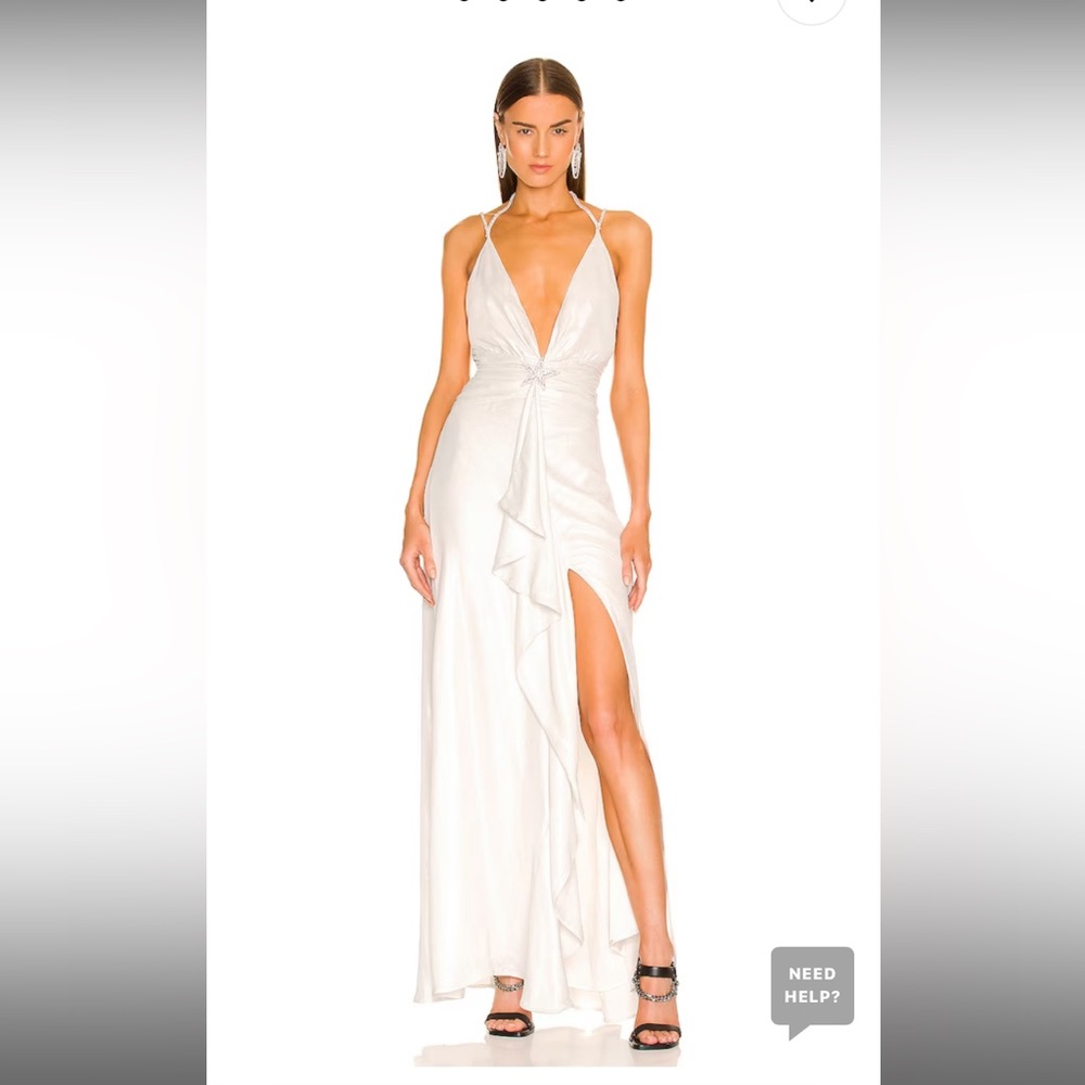 Harlow Maxi Dress in Metallic Ivory
DUNDAS x REVOLVE